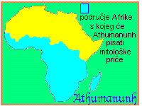 zemljovid Athumanunhove Afrike